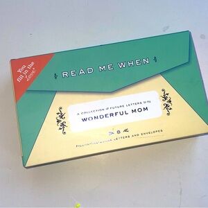 Letters to My Wonderful Mom Read Me When Box